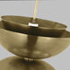 Sean Lavin Shanti LED 20.5 inch Natural Brass Line-Voltage Pendant Ceiling Light