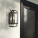 Goson 1 Light 20 inch Black Outdoor Wall Mount, Large