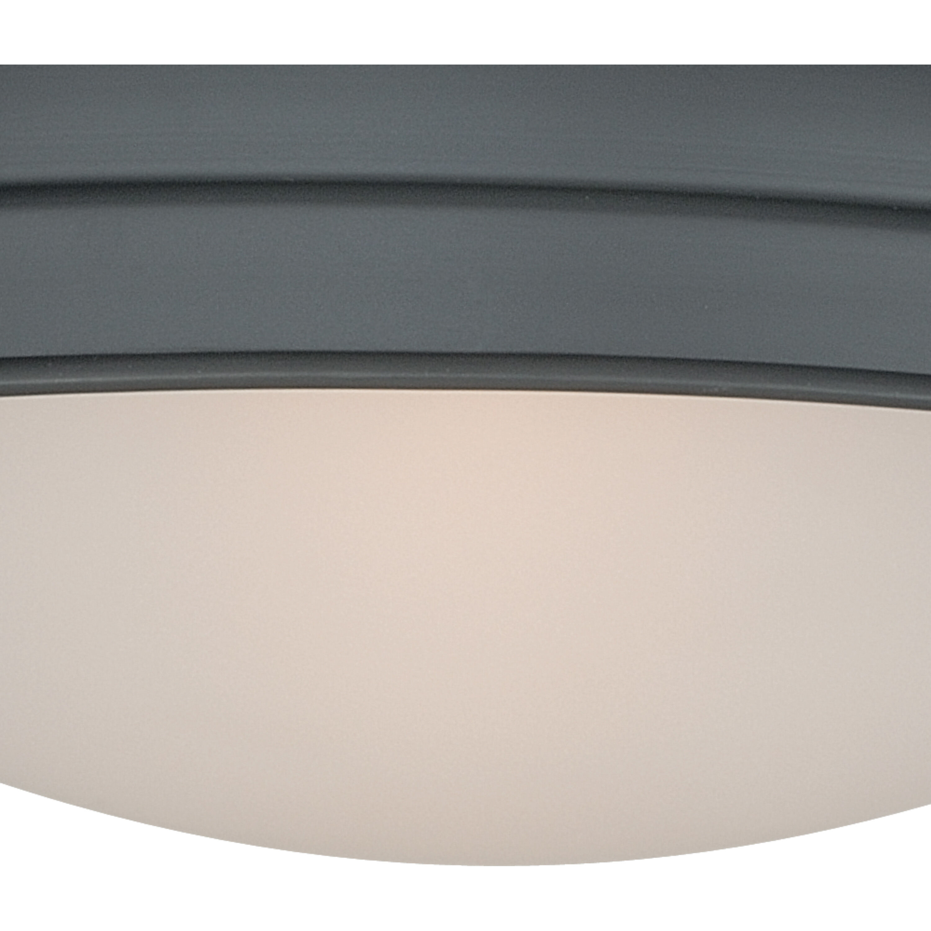 Keenan LED 12.25 inch Oil Rubbed Bronze Semi-Flush Mount Ceiling Light