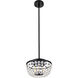 Gianna 3 Light 10 inch Black Pendant Ceiling Light