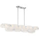 Vasare 8 Light 48 inch Polished Chrome Linear Chandelier Ceiling Light