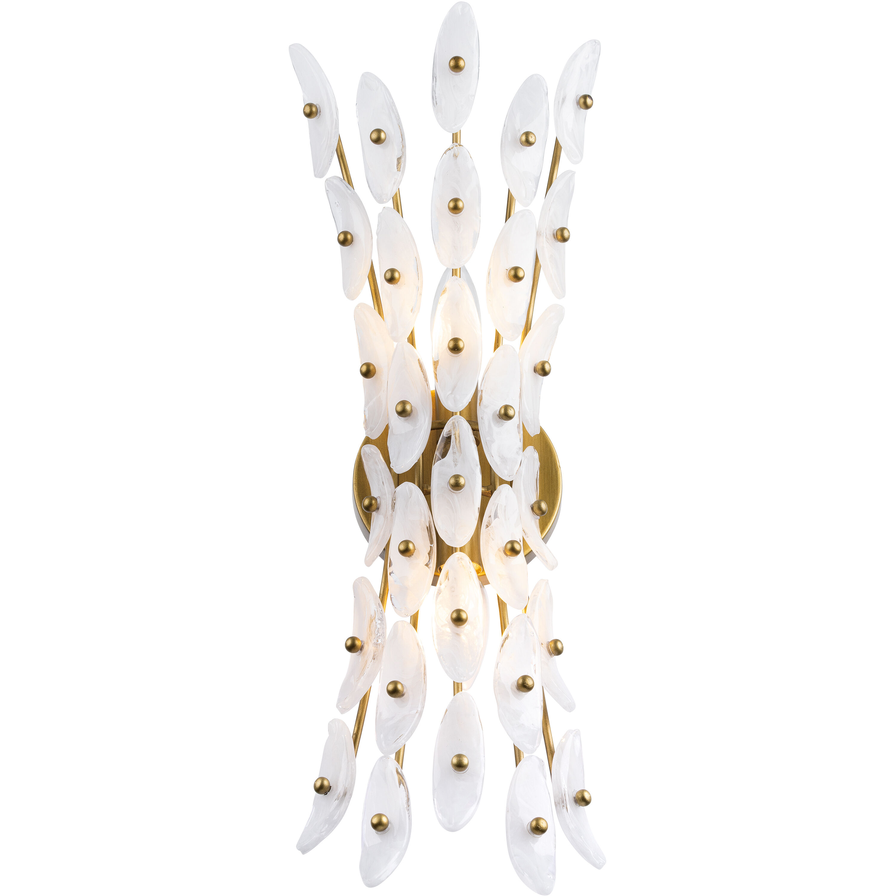 Sorra 2 Light 8 inch Painted Legacy Brass Wall Sconce Wall Light