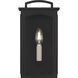 C&M by Chapman & Myers Modesto 1 Light 12.38 inch Textured Black Outdoor Wall Lantern