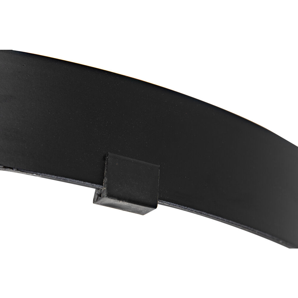 Dior 26 inch Matte Black Counter Stool