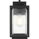 Ludlow 1 Light 12.5 inch Black Outdoor Wall Sconce