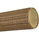 Alora Mood Maris LED 42 inch Brushed Gold Linear Pendant Ceiling Light