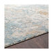 Henrietta 60 X 31 inch Light Blue Rug, Rectangle