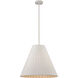 Sophie 3 Light 22 inch White Coral Pendant Ceiling Light