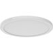 Dehavilland LED Matte White with Non-Magnetic Ring Flush Mount Ceiling Light