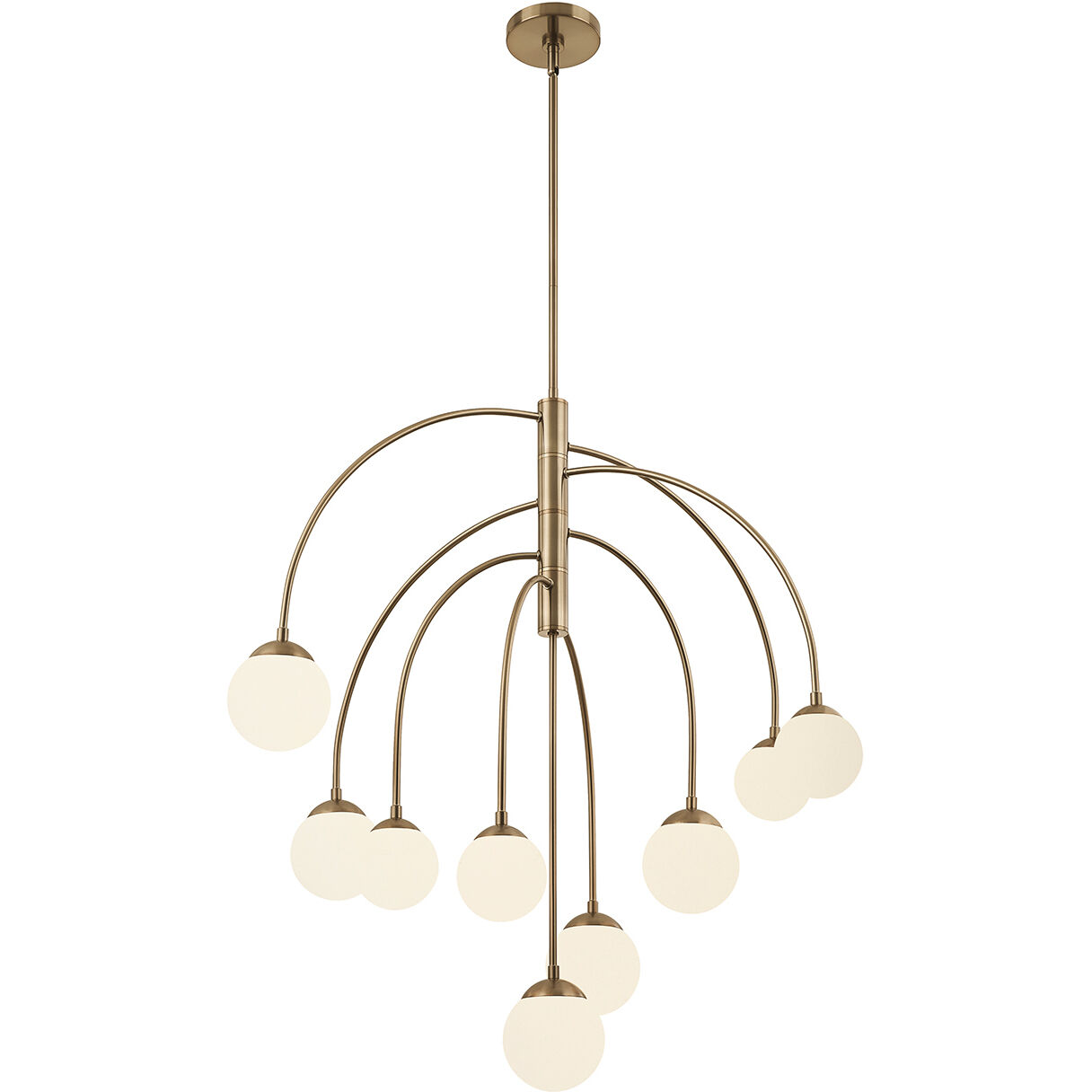 Fusion Collection - Noho Family 9 Light 32.00 inch Chandelier