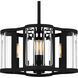Renee 4 Light 15 inch Matte Black Pendant Ceiling Light