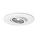 Direct To Ceiling Mini Gimble Textured White Downlight