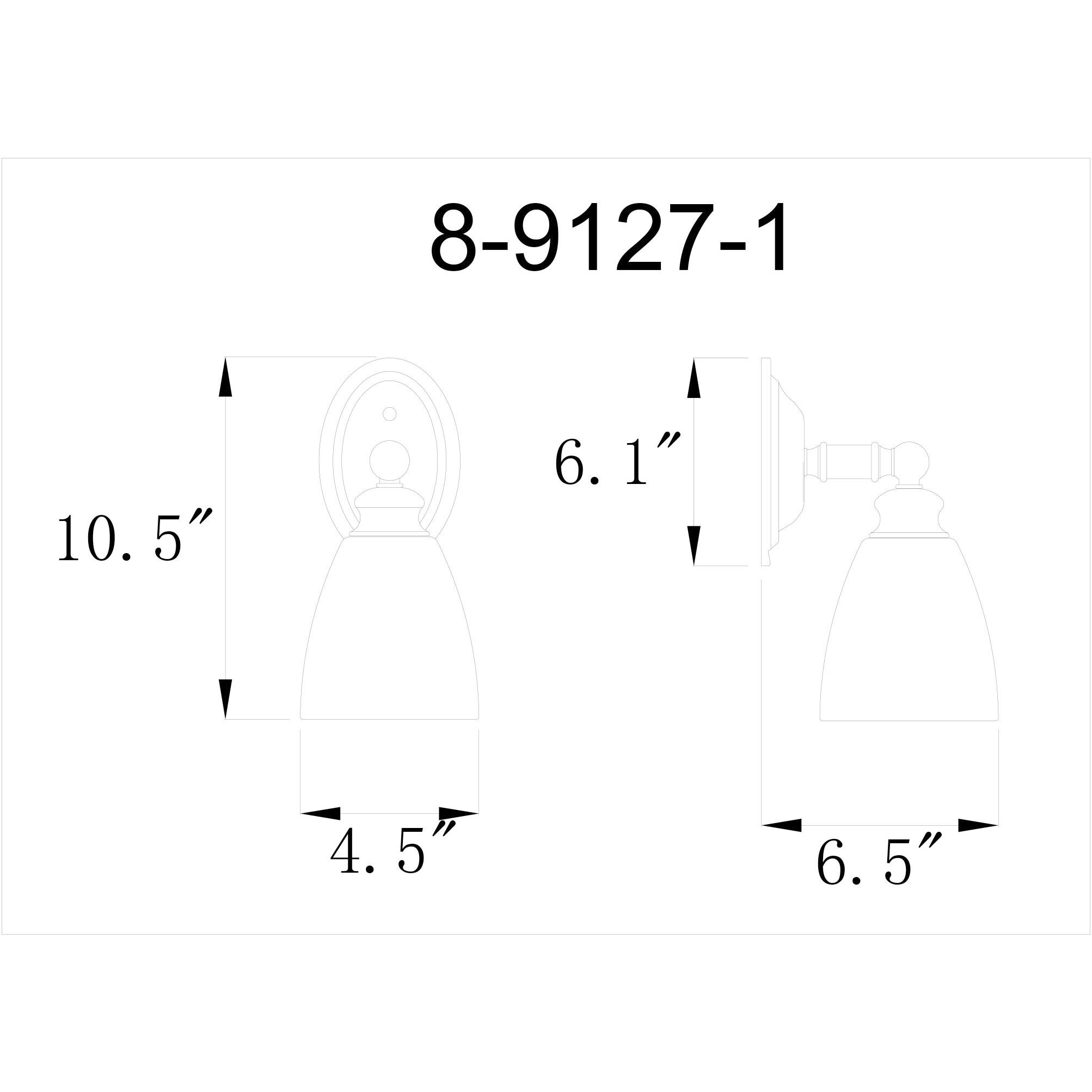 Elise 1 Light 4.5 inch Satin Nickel Wall Sconce Wall Light, Essentials