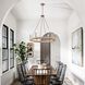 Cabana 6 Light 28 inch Lacquered Gold Chandelier Ceiling Light