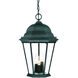 Richmond 3 Light 12 inch Matte Black Exterior Hanging Lantern