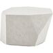 Parra 38 X 15 inch Natural Limestone Outdoor Coffee Table
