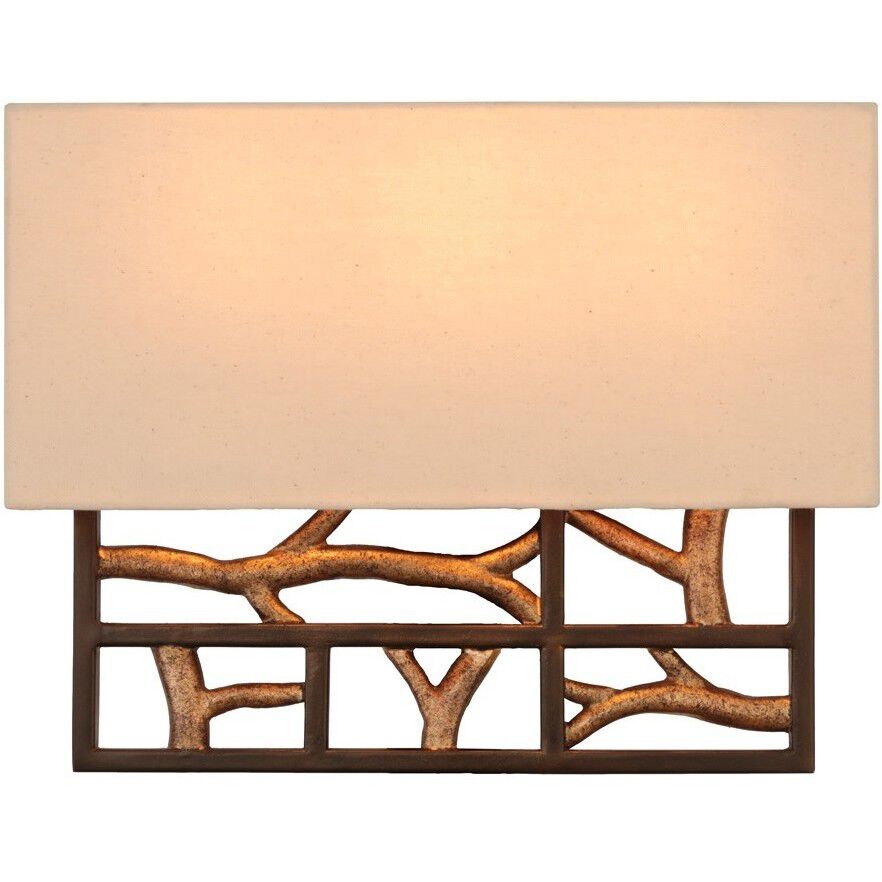 Hudson Wall Sconce Wall Light in Bronze Gold