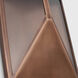 Kelly by Kelly Wearstler Punto LED 10.3 inch Natural Copper Outdoor Wall Lantern