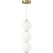 Dango LED 6.38 inch Oxidized Gold Pendant Ceiling Light