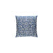 Batik 20 X 20 inch Denim and Ivory Pillow