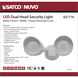Brentwood LED 5 inch White Security Light