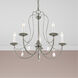 Mirabella 5 Light 24 inch Polished Chrome Chandelier Ceiling Light