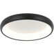 Maverick LED 11.88 inch Matte Black Flush Mount Ceiling Light