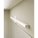 Stix LED 0.75 inch Satin White Vanity Light Wall Light