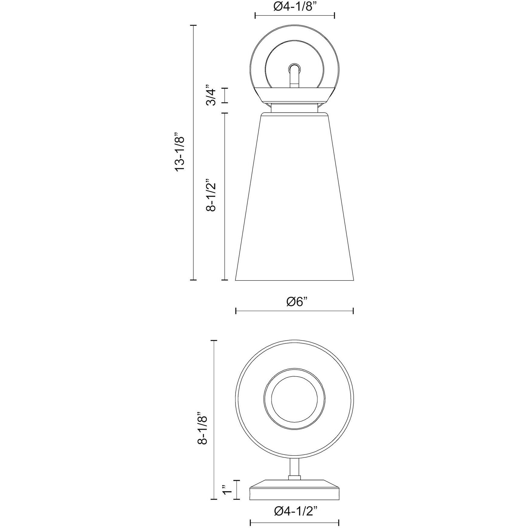 Alora Mood Salem Wall/Vanity Light Wall Light in Matte Black