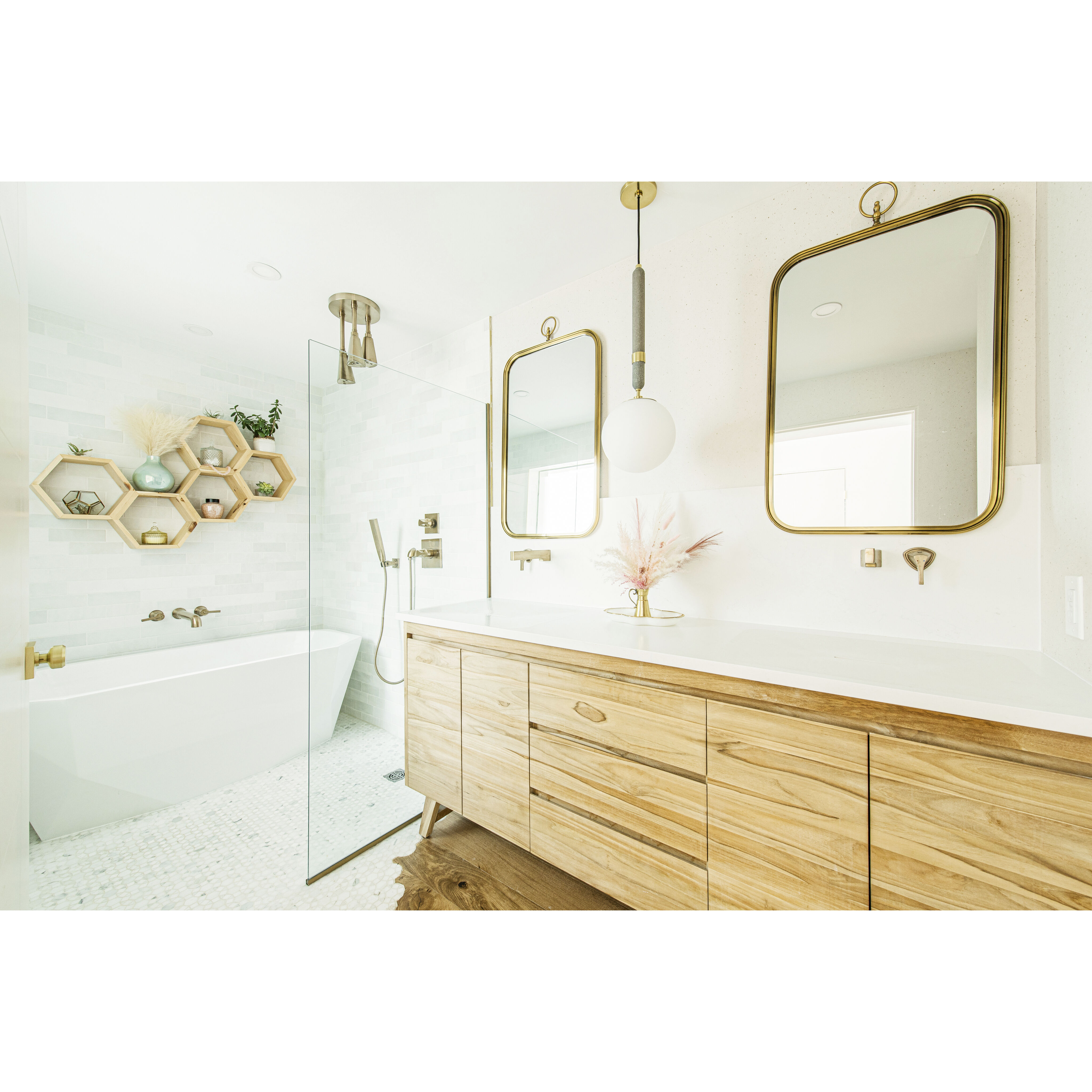 Brielle 1 Light 10 inch Aged Brass Pendant Ceiling Light