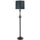 Ellie 62 inch 150.00 watt Gun Metal Floor Lamp Portable Light