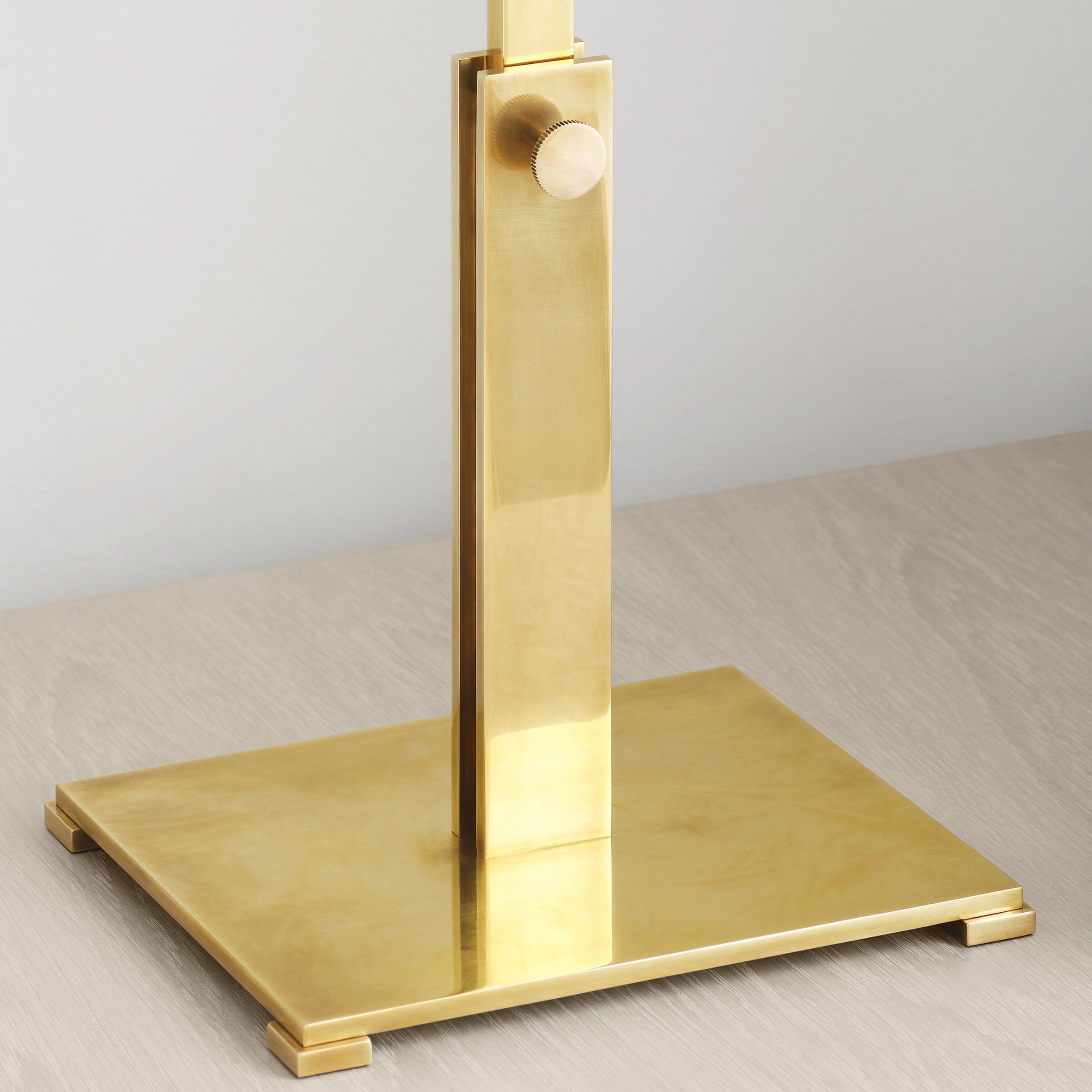 Ray Booth Cadmus 26.5 inch 15 watt Antique Brass Adjustable Table Lamp Portable Light, Large