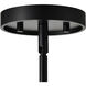 Valentine 40 inch Black Chandelier Ceiling Light