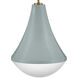 Haddie LED 11 inch Seafoam Pendant Ceiling Light