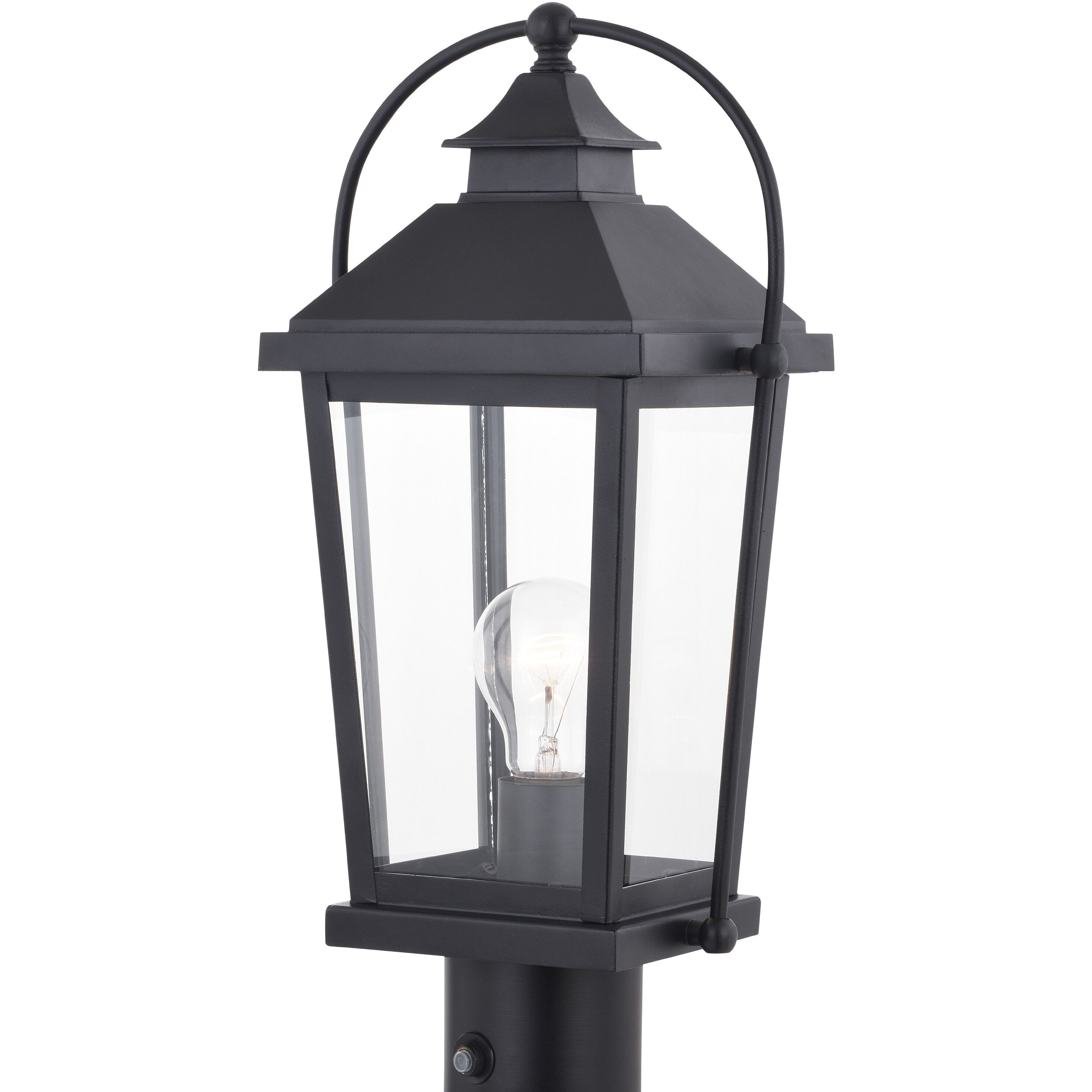 Lexington LED 17.75 inch Textured Black Outdoor Post