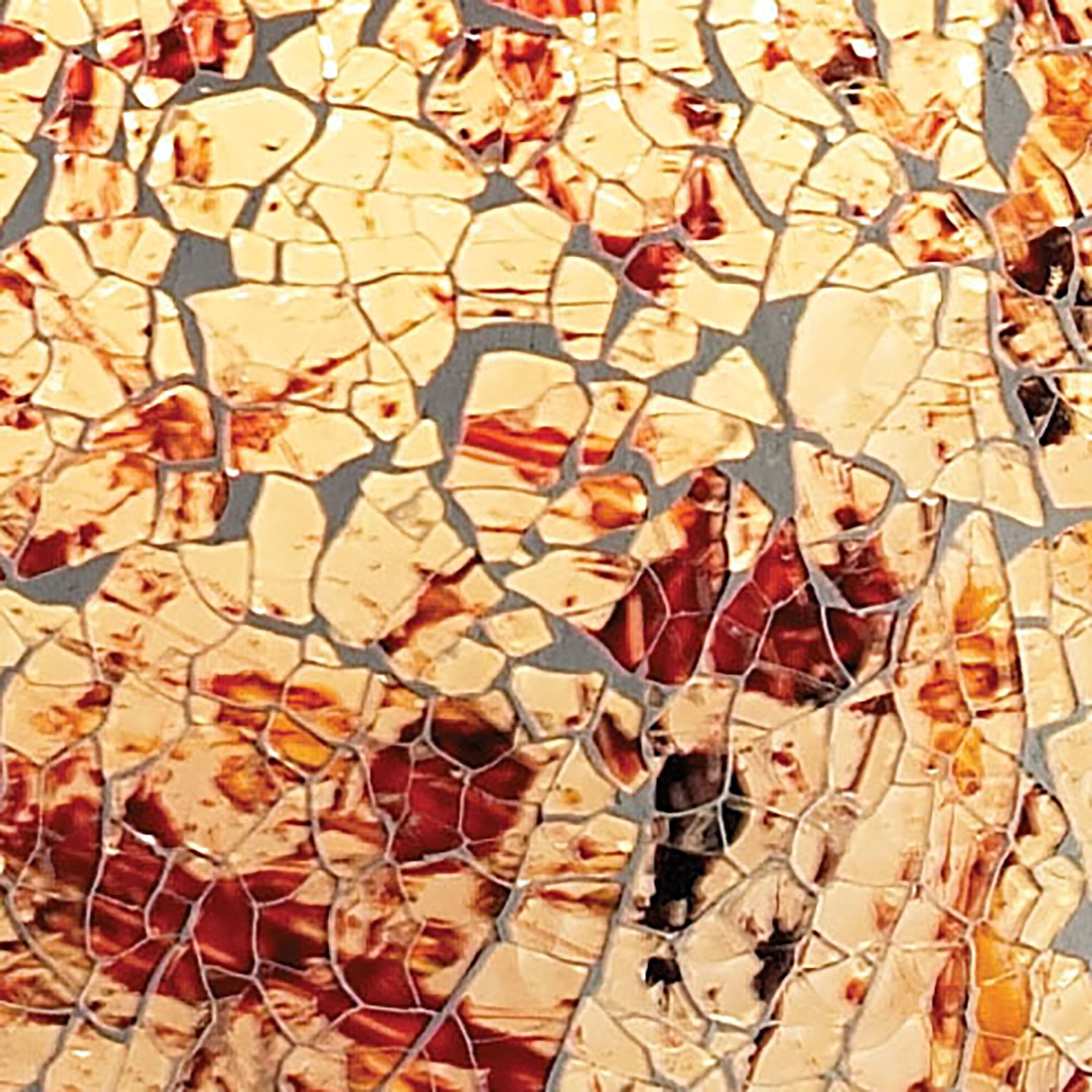 Avalon 1 Light 5 inch White with Multicolor and Satin Nickel Mini Pendant Ceiling Light