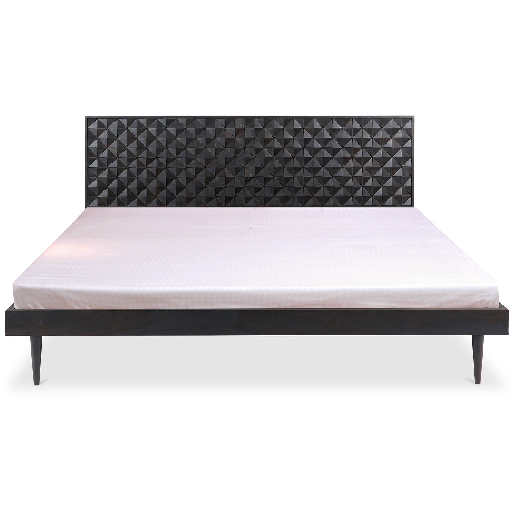 Pablo Black Bed, Queen