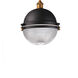 Portside 1 Light 12 inch Oil Rubbed Bronze/Antique Brass Outdoor Pendant