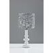 Ambrose 18.75 inch 60 watt White Table Lamp Portable Light