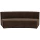 Naomi Brown Concave Modular Sectional