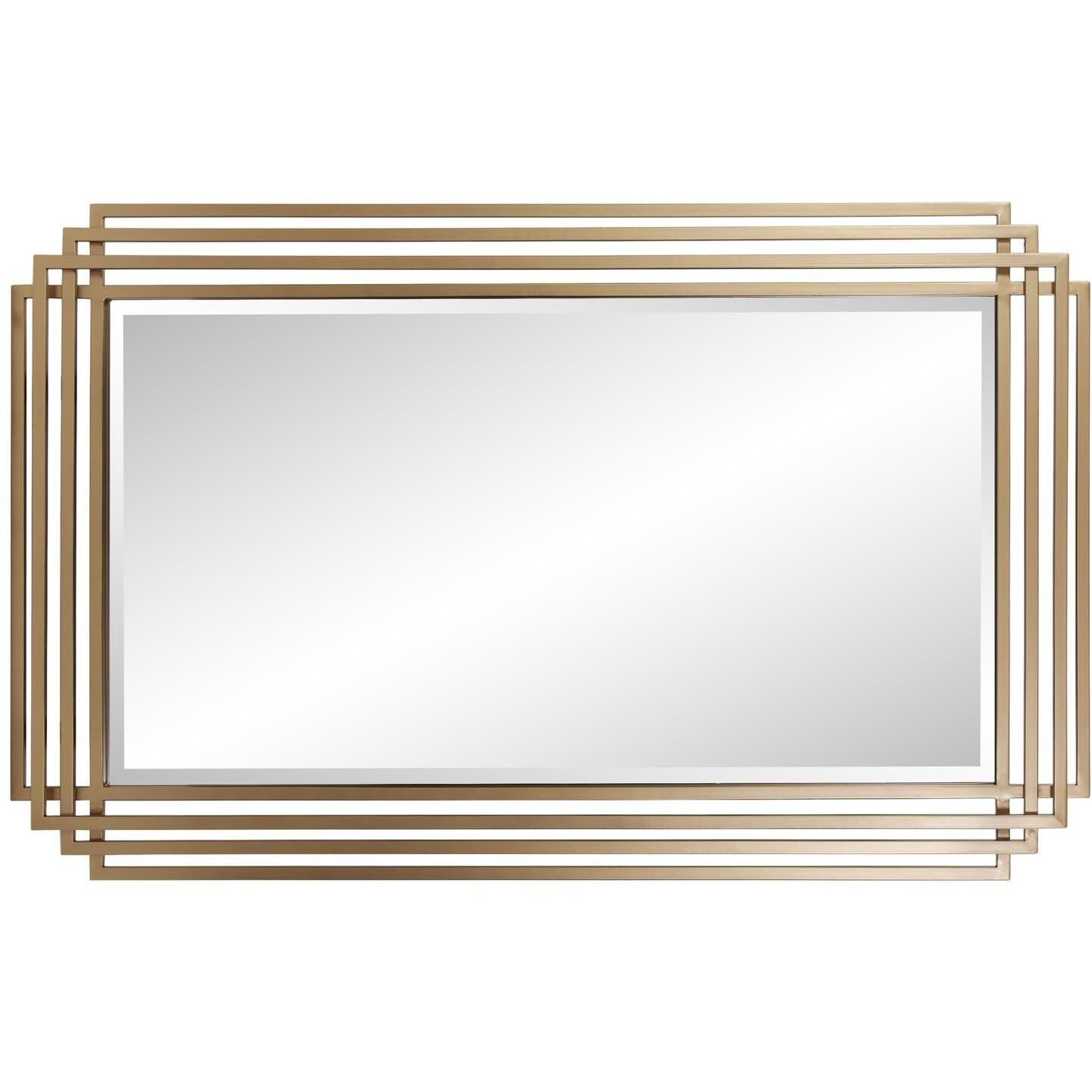 Bancroft 48 X 30 inch Metallic Gold Vanity Mirror