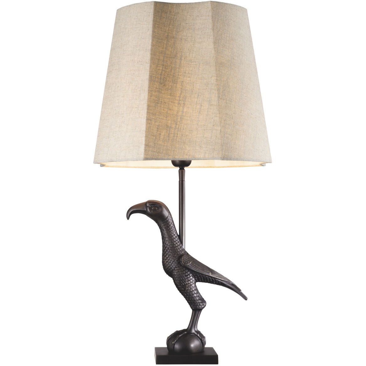 Falcon 29.72 inch 40 watt Copper Bronze Table Lamp Portable Light