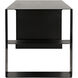 Noir 60 X 28 inch Matte Black Desk