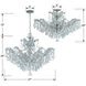 Maria Theresa 6 Light 29 inch Polished Chrome Semi Flush Ceiling Light in Clear Spectra