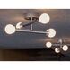Lane LED 20 inch Satin Nickel Flush Mount Ceiling Light