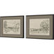 Sepia Scenes Sepia and Beige and Black and Neutral Framed Art
