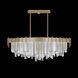 Arpeggio 19 Light 54.5 inch Gold Pendant Ceiling Light
