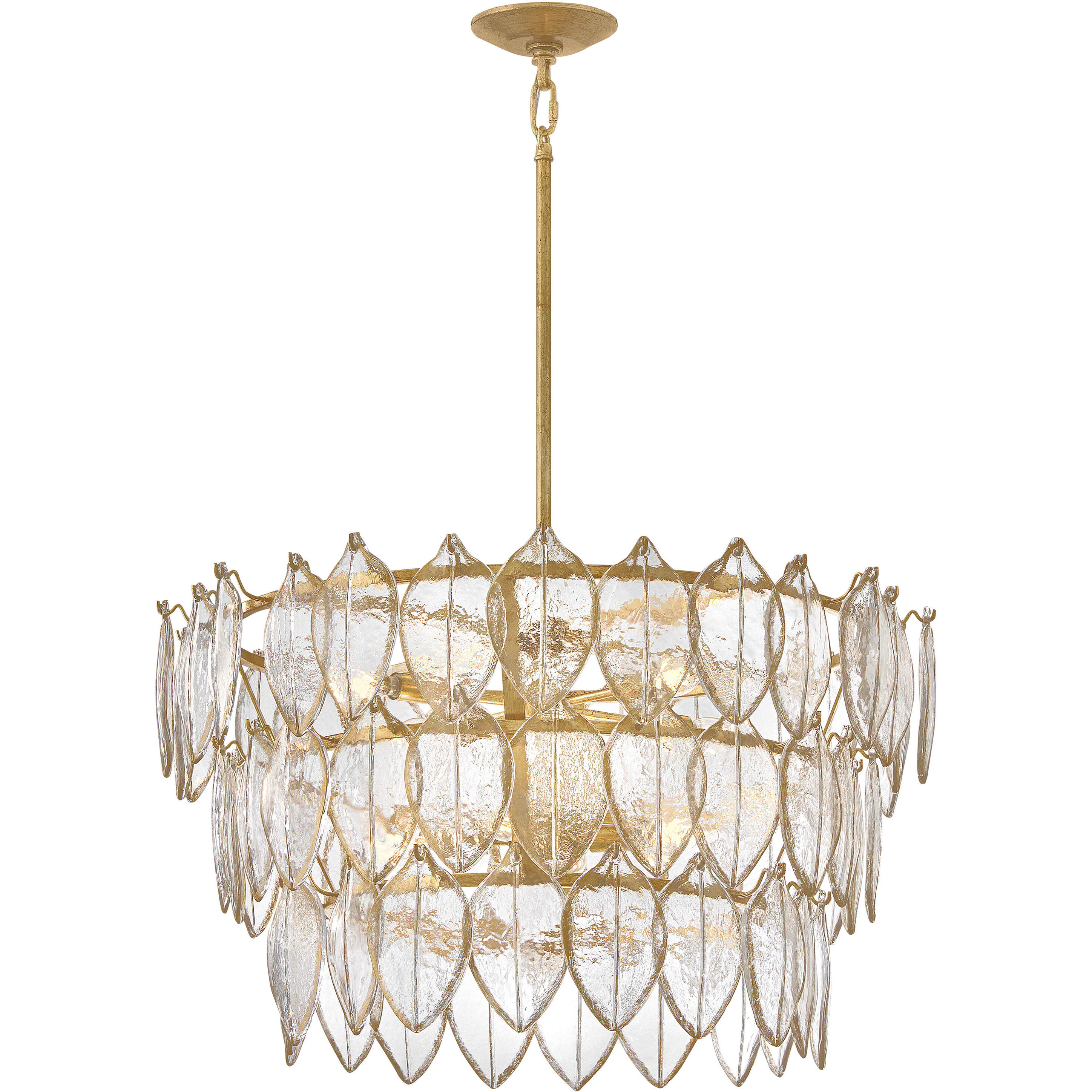 Amira 8 Light 30.25 inch Distressed Brass Chandelier Ceiling Light