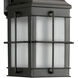 Bibury 1 Light 15 inch Black Outdoor Sconce
