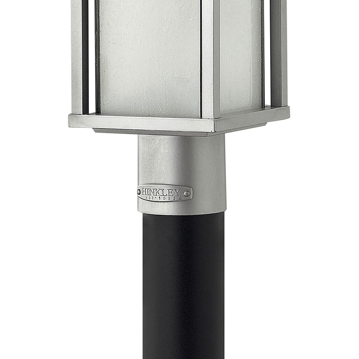 Estate Series Harbor 1 Light 19.5 inch Titanium Outdoor Post Mount Lantern